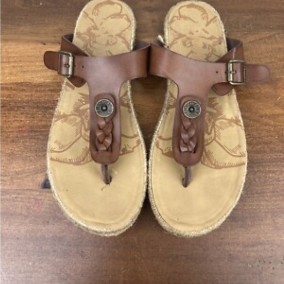 Blowfish Women's Tan and Brown Sandals - Picture 2 of 6